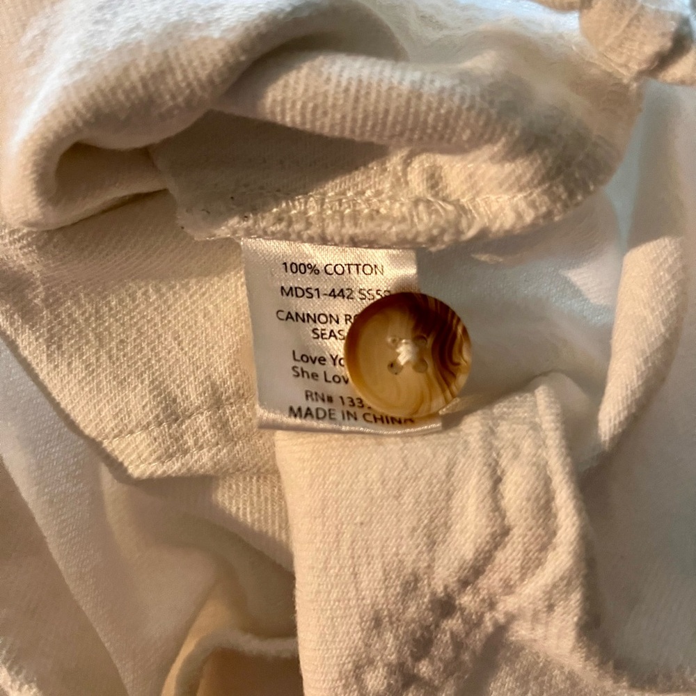 Show Me Your MuMu White Cannon Romper Small